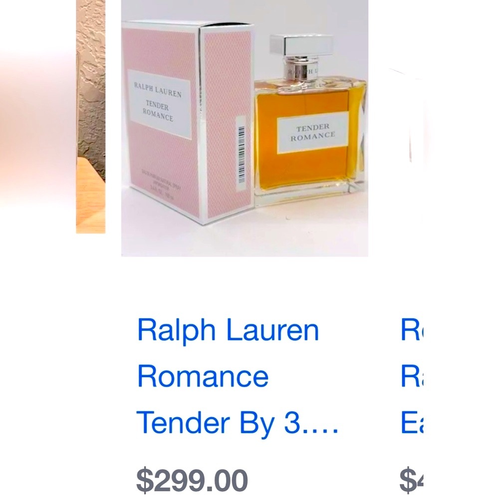 Ralph Lauren Tender Romance Perfume   (vintage) - Picture 4 of 9